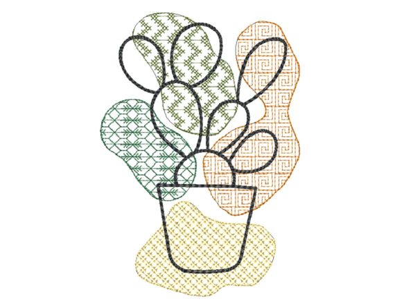 Cactus Line Art Review