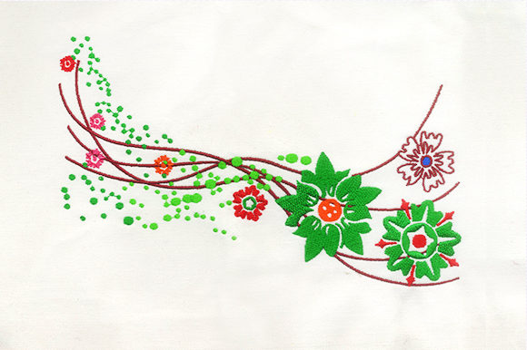 Green Flower Vine