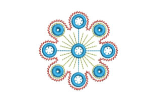Mylar Large Motif